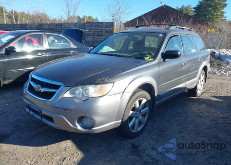 2009 Subaru Outback 2.5I from USA, damaged, VIN 4S4BP61C896347260
